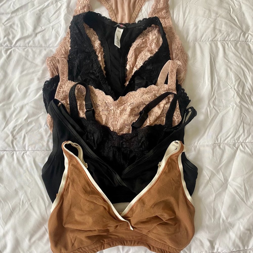 Cosabella Curvy Bralettes 6-pack